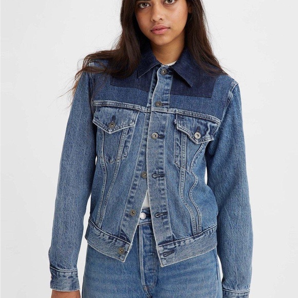 NWT Levi’s Made & Crafted Boyfriend Trucker Jacket - Picture 2 of 6